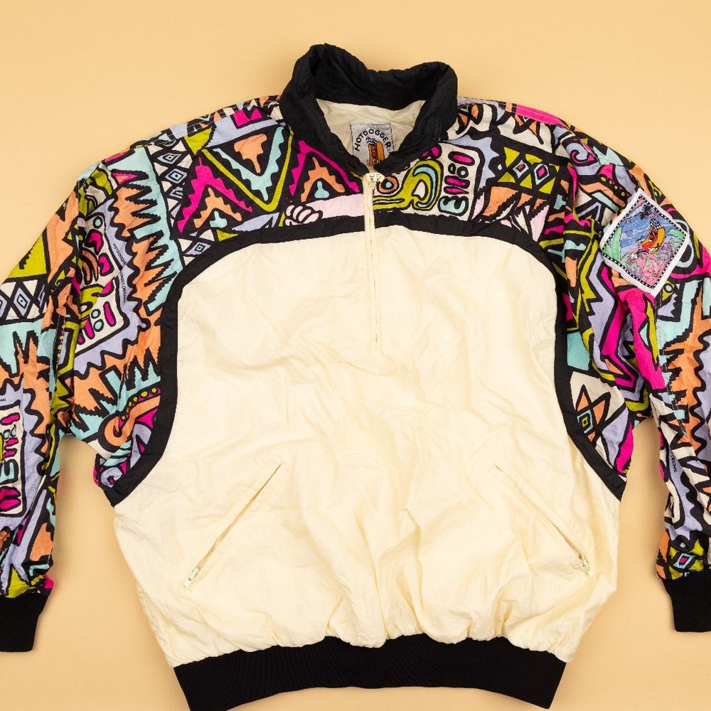 Vintage Hotdogger Pull-Over Jacket Large